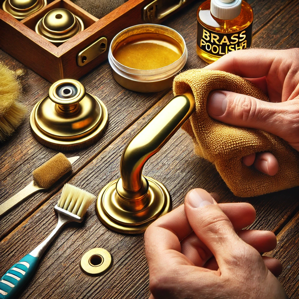 How to Polish Brass Hardware